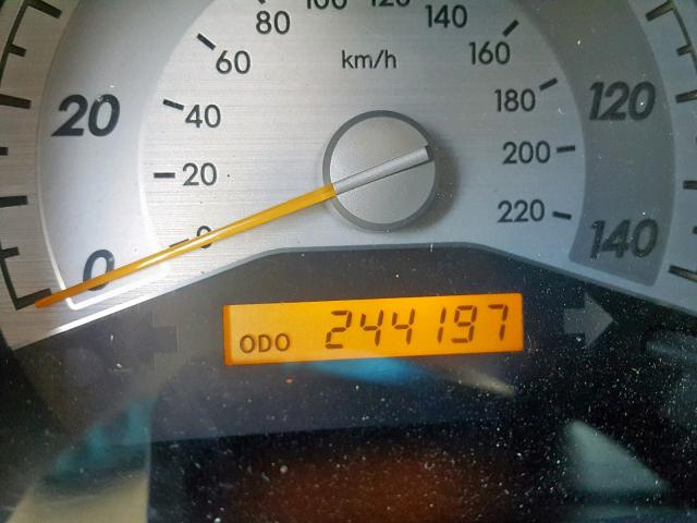 JTKDE177350005057 - 2005 TOYOTA SCION TC შავი ფოტო 8