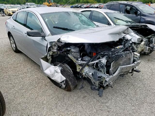 1G1ZB5STXHF181616 - 2017 CHEVROLET MALIBU LS SILVER photo 1