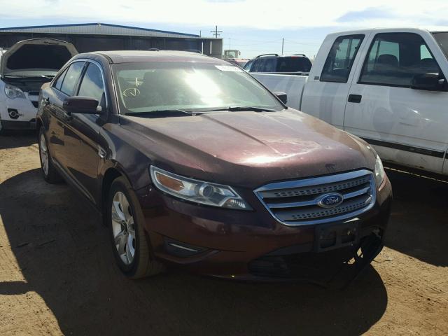 1FAHP2EW6BG163887 - 2011 FORD TAURUS SEL MAROON photo 1