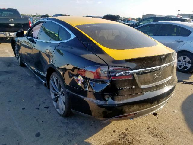 5YJSA1H11EFP36804 - 2014 TESLA MODEL S TWO TONE photo 3