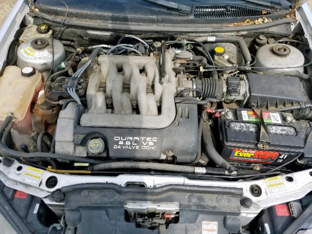 1ZWFT61L4X5683677 - 1999 MERCURY COUGAR V6 SILVER photo 7