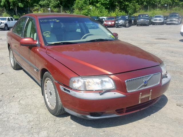 YV1TS94D1Y1081194 - 2000 VOLVO S80 RED photo 1