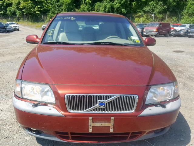 YV1TS94D1Y1081194 - 2000 VOLVO S80 RED photo 9