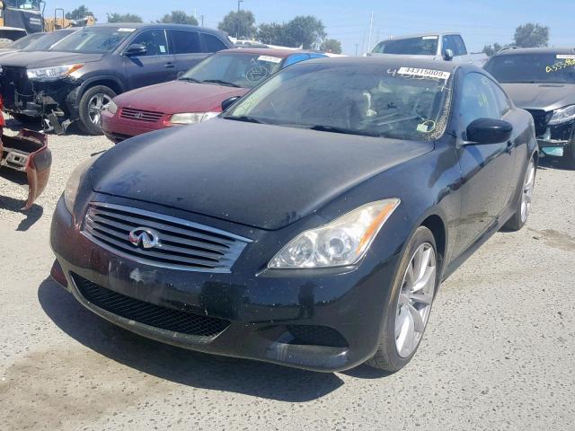 JN1CV6EK3AM101851 - 2010 INFINITI G37 BASE BLACK photo 2