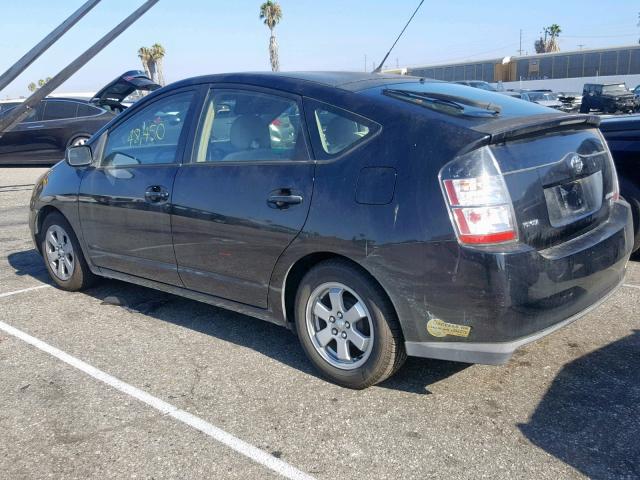 JTDKB20U353028916 - 2005 TOYOTA PRIUS BLACK photo 3