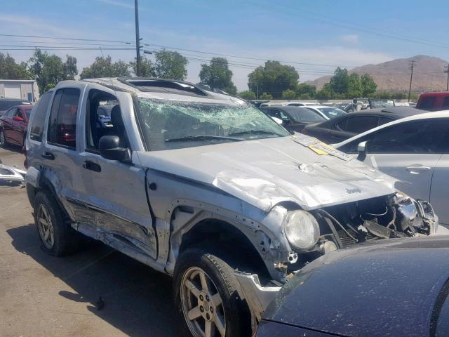 1J4GK58K86W239694 - 2006 JEEP LIBERTY LI SILVER photo 1