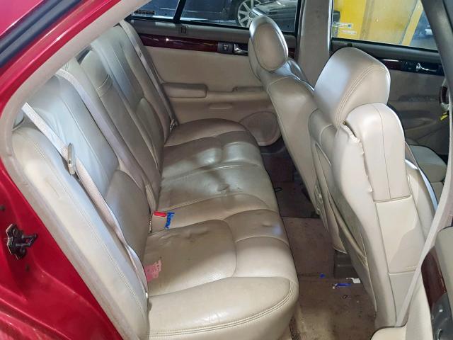 1G6KY5495WU916362 - 1998 CADILLAC SEVILLE ST RED photo 6