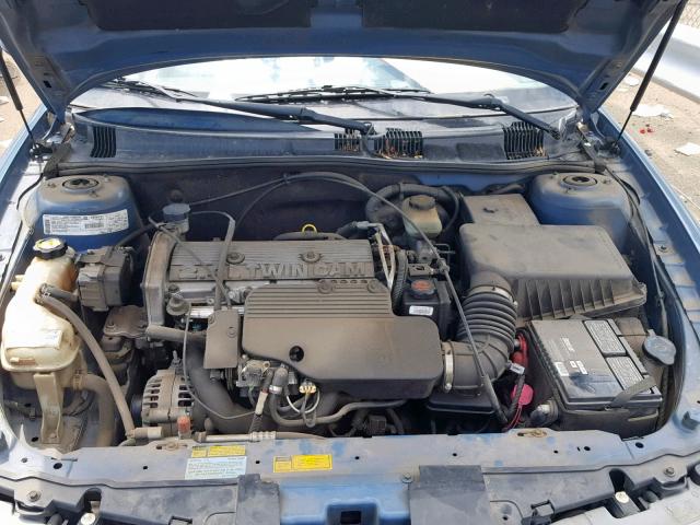 1G3NL52T7XC325903 - 1999 OLDSMOBILE ALERO GL BLUE photo 7