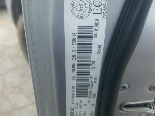 3C63R3HL1EG193370 - 2014 RAM 3500 SLT GRAY photo 10