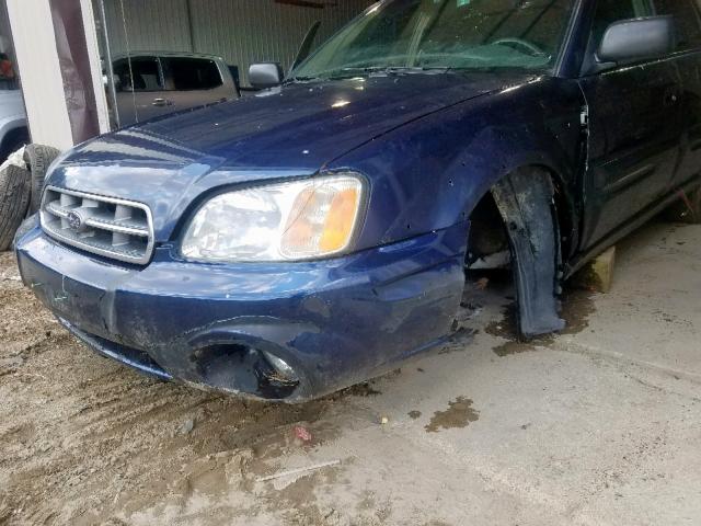 4S4BT62C647101823 - 2004 SUBARU BAJA SPORT BLUE photo 9