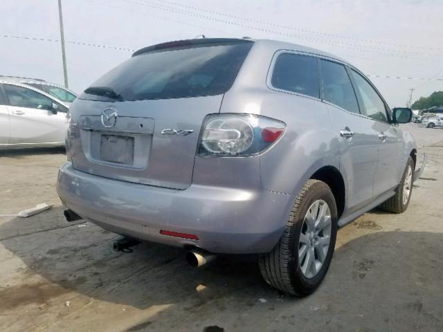 JM3ER293380187337 - 2008 MAZDA CX-7 SILVER photo 4