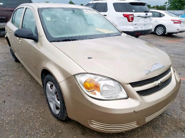 1G1AK52F057541165 - 2005 CHEVROLET COBALT GOLD photo 1