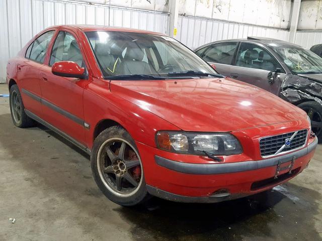 YV1RS58D912047971 - 2001 VOLVO S60 2.4T RED photo 1