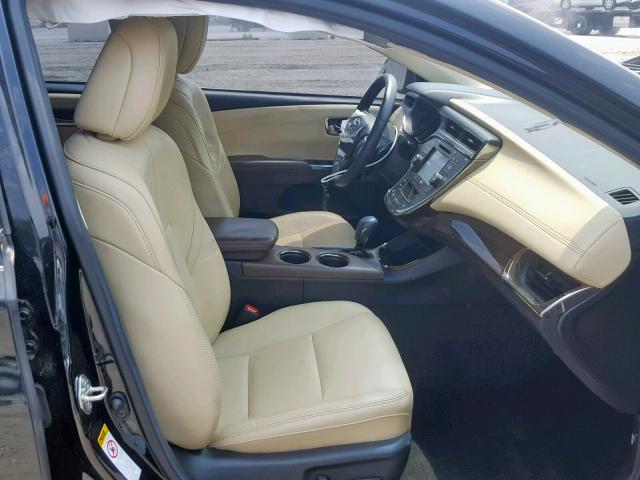 4T1BK1EB0FU189328 - 2015 TOYOTA AVALON XLE BLACK photo 5