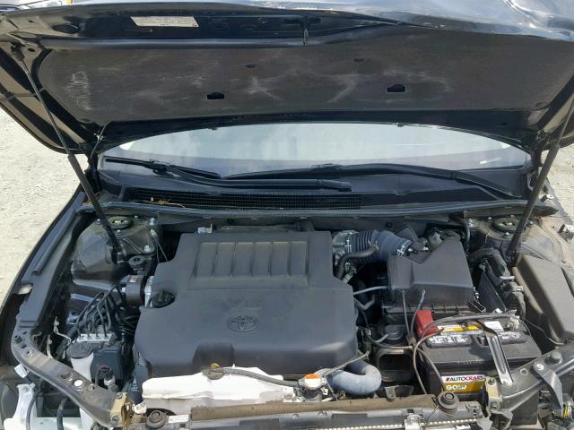 4T1BK1EB0FU189328 - 2015 TOYOTA AVALON XLE BLACK photo 7