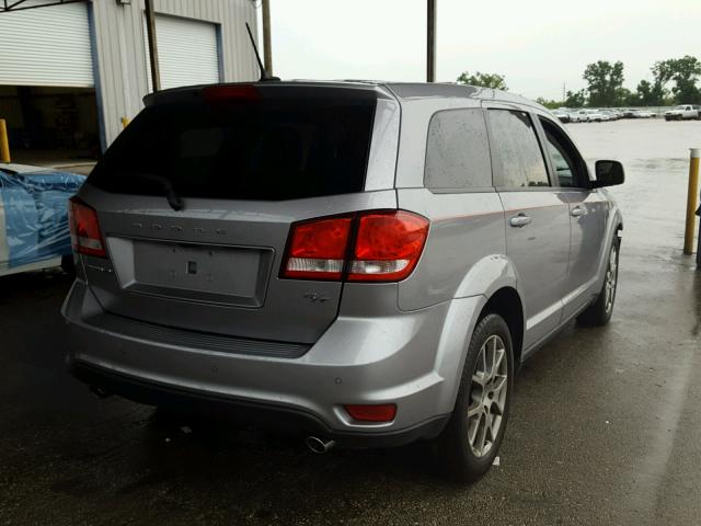 3C4PDCEGXGT186606 - 2016 DODGE JOURNEY R/ SILVER photo 4