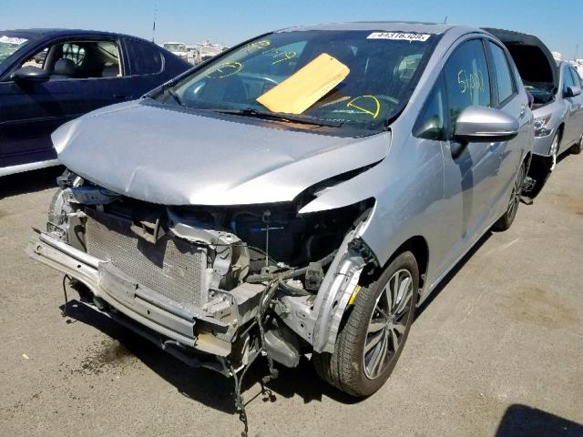 3HGGK5H83FM746028 - 2015 HONDA FIT EX SILVER photo 2