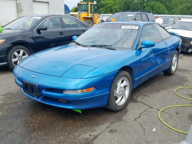 1ZVLT22BXT5128801 - 1996 FORD PROBE GT TEAL photo 2