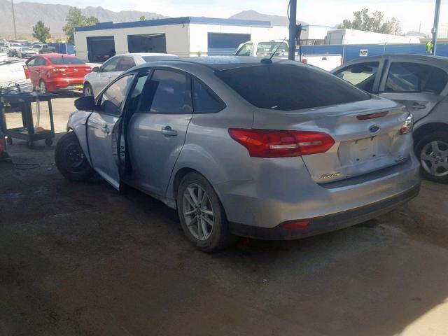 1FADP3F2XGL217366 - 2016 FORD FOCUS SE SILVER photo 3