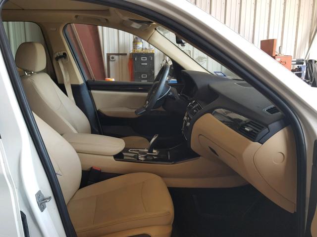 5UXWZ7C38H0V91476 - 2017 BMW X3 SDRIVE2 WHITE photo 5