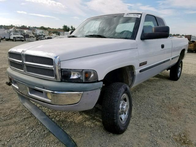 3B7KF236XXG118226 - 1999 DODGE RAM 2500 WHITE photo 2