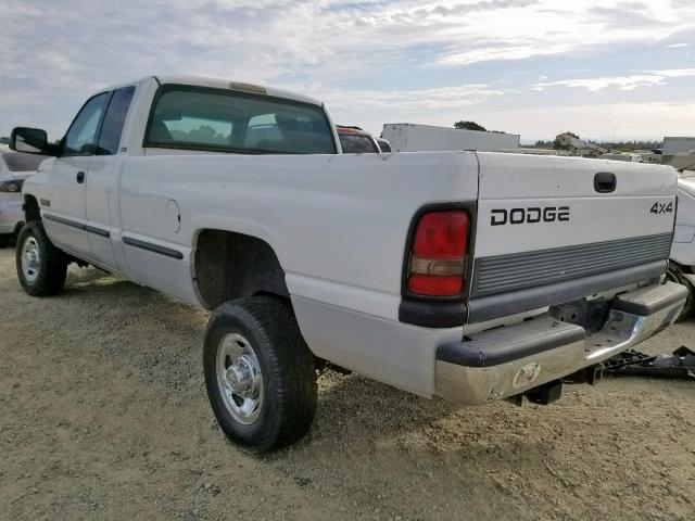 3B7KF236XXG118226 - 1999 DODGE RAM 2500 WHITE photo 3