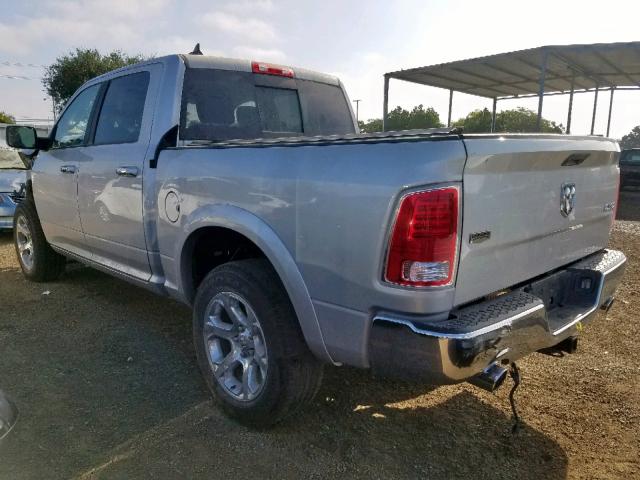 1C6RR7NM2GS337471 - 2016 RAM 1500 LARAM SILVER photo 3