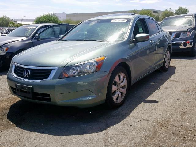 1HGCP2F72AA022779 - 2010 HONDA ACCORD EX GRAY photo 2