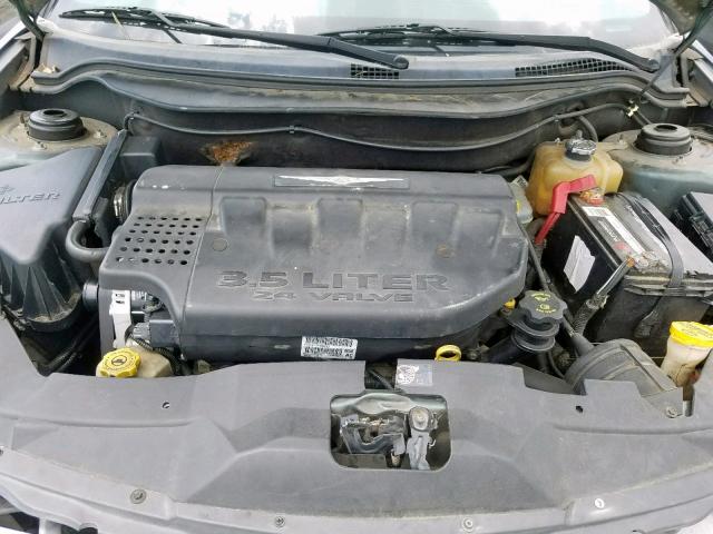 2C8GF68484R550225 - 2004 CHRYSLER PACIFICA GRAY photo 7