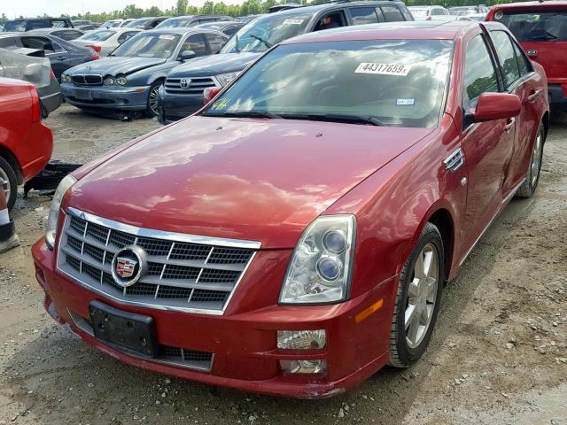 1G6DZ67A190169856 - 2009 CADILLAC STS RED photo 2