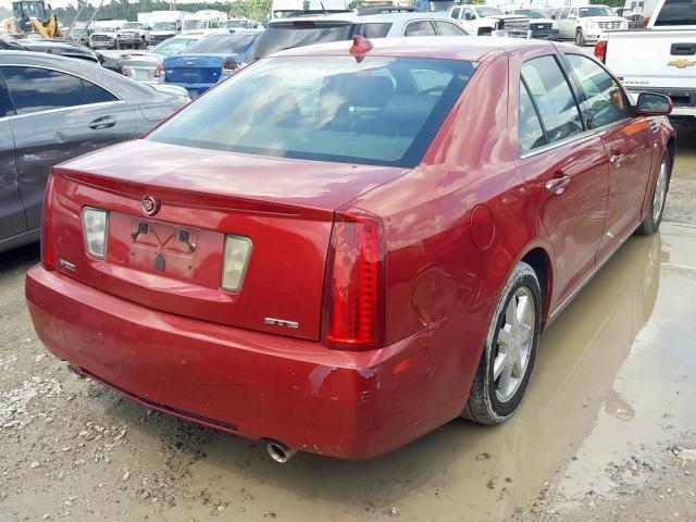 1G6DZ67A190169856 - 2009 CADILLAC STS RED photo 4