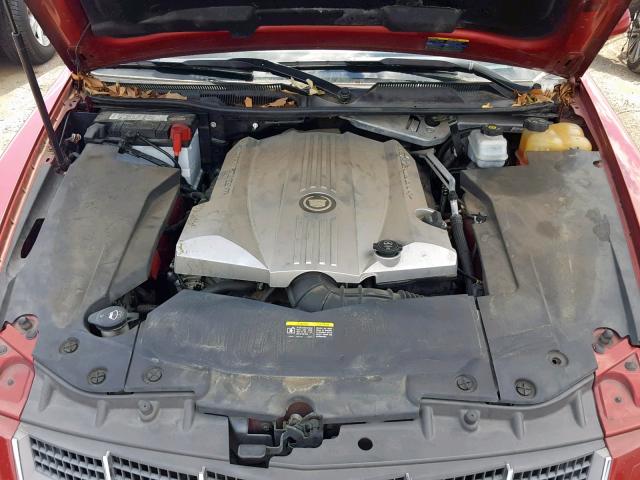 1G6DZ67A190169856 - 2009 CADILLAC STS RED photo 7