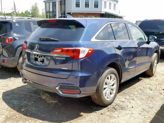 5J8TB4H54GL028621 - 2016 ACURA RDX TECHNO Կապույտ լուսանկար 4