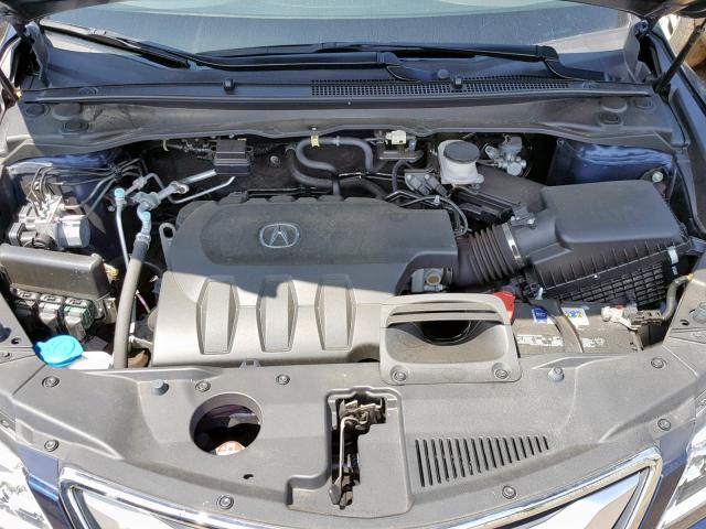 5J8TB4H54GL028621 - 2016 ACURA RDX TECHNO Կապույտ լուսանկար 7