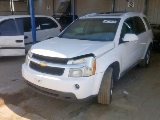 2CNDL73F976100466 - 2007 CHEVROLET EQUINOX 2L WHITE photo 2