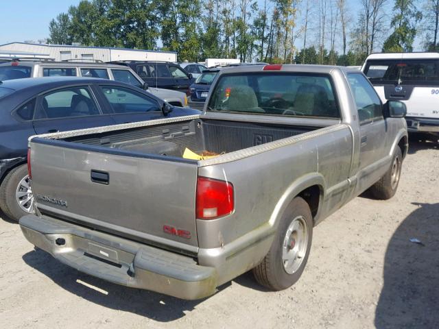 1GTCS1444XK506715 - 1999 GMC SONOMA TAN photo 4