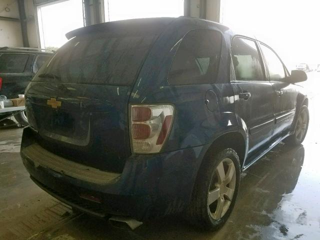 2CNDL537586038868 - 2008 CHEVROLET EQUINOX SP BLUE photo 4