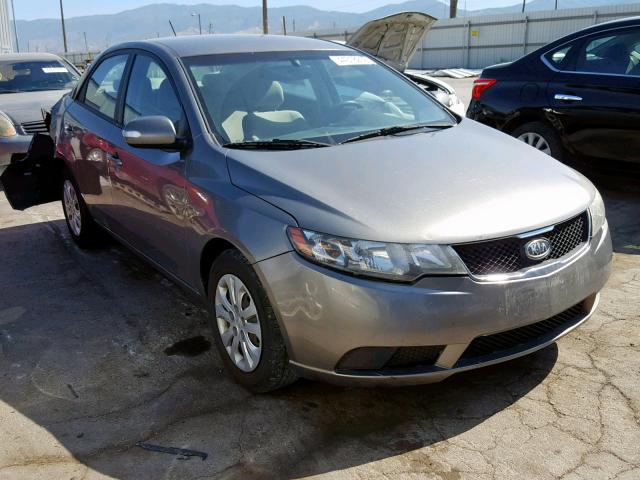 KNAFU4A29A5881630 - 2010 KIA FORTE EX GRAY photo 1