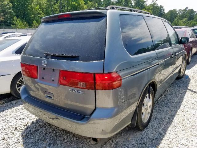 2HKRL1853YH519014 - 2000 HONDA ODYSSEY LX GRAY photo 4