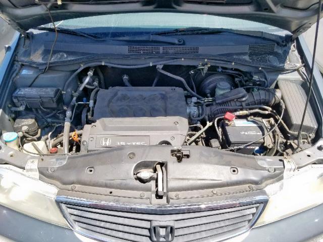 2HKRL1853YH519014 - 2000 HONDA ODYSSEY LX GRAY photo 7