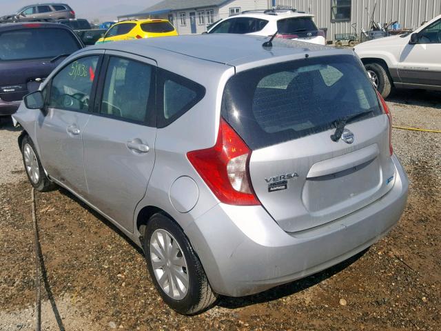 3N1CE2CP5FL423044 - 2015 NISSAN VERSA NOTE SILVER photo 3