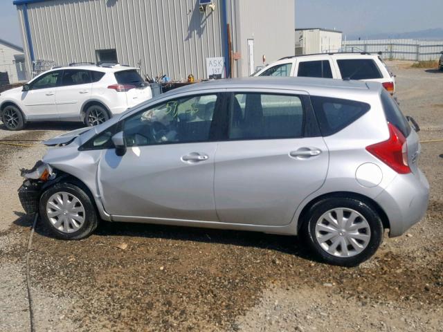 3N1CE2CP5FL423044 - 2015 NISSAN VERSA NOTE SILVER photo 9