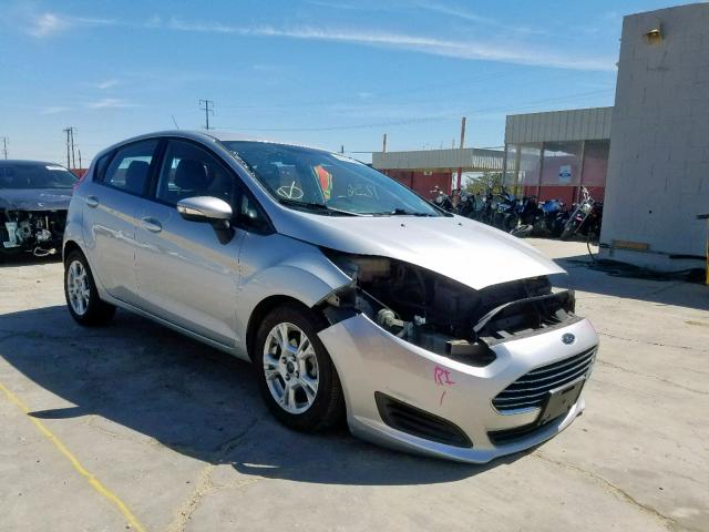 3FADP4EJ6GM113180 - 2016 FORD FIESTA SE SILVER photo 1