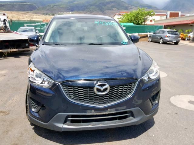 JM3KE4BY4F0528399 - 2015 MAZDA CX-5 SPORT BLUE photo 9