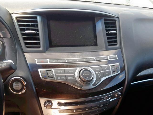 5N1AL0MM4DC305347 - 2013 INFINITI JX35 CHARCOAL photo 9