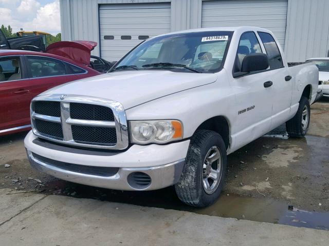 1D7HA18N75S333299 - 2005 DODGE RAM 1500 S WHITE photo 2