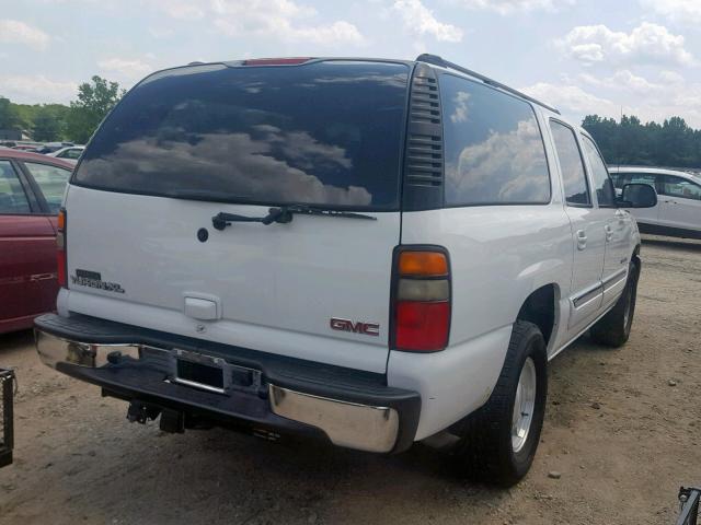 3GKEC16Z95G103918 - 2005 GMC YUKON XL C WHITE photo 4