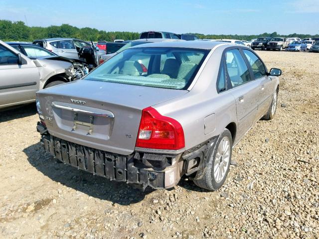 YV1TS91Z941380409 - 2004 VOLVO S80 T6 TAN photo 4