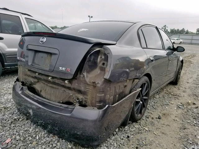 1N4BL11D55C338755 - 2005 NISSAN ALTIMA SE GRAY photo 4