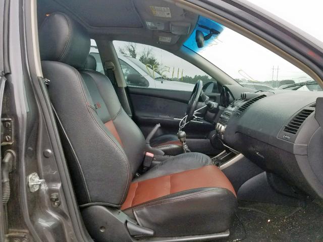 1N4BL11D55C338755 - 2005 NISSAN ALTIMA SE GRAY photo 5